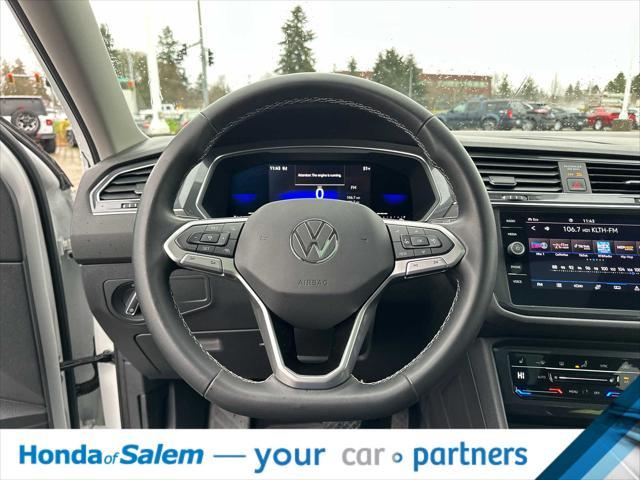 used 2022 Volkswagen Tiguan car, priced at $21,495