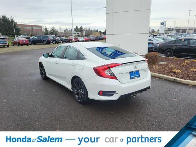 used 2020 Honda Civic car, priced at $21,495