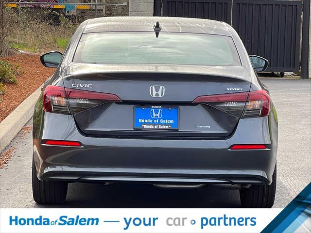 new 2025 Honda Civic Hybrid car, priced at $30,100