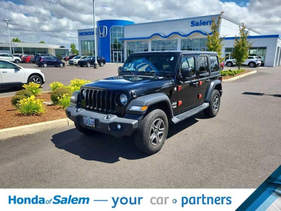 used 2018 Jeep Wrangler Unlimited car, priced at $29,495