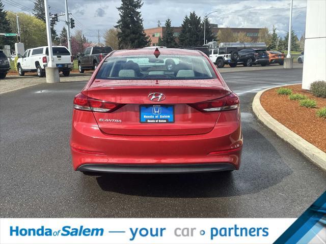 used 2018 Hyundai Elantra car, priced at $8,995