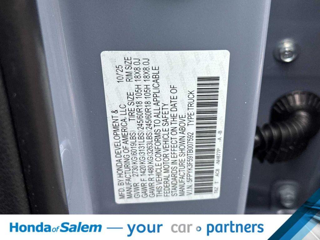 new 2026 Honda Ridgeline car, priced at $45,345