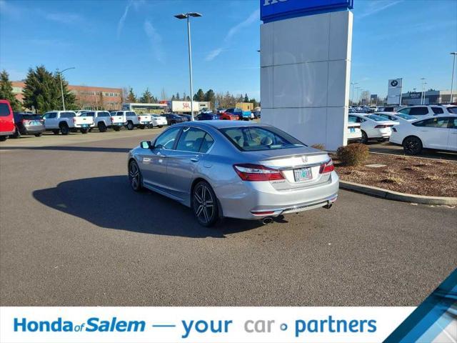 used 2016 Honda Accord car, priced at $17,495