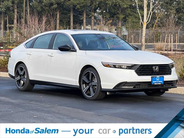 new 2025 Honda Accord Hybrid car, priced at $34,420