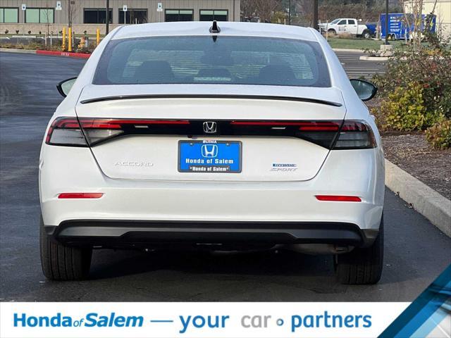 new 2025 Honda Accord Hybrid car, priced at $34,420