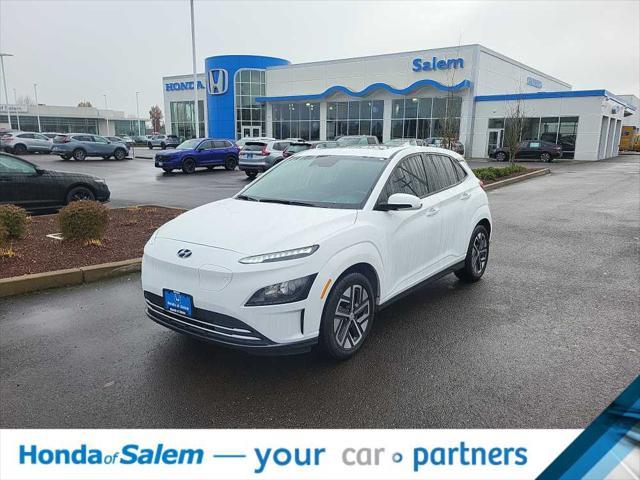 used 2022 Hyundai Kona EV car, priced at $22,995