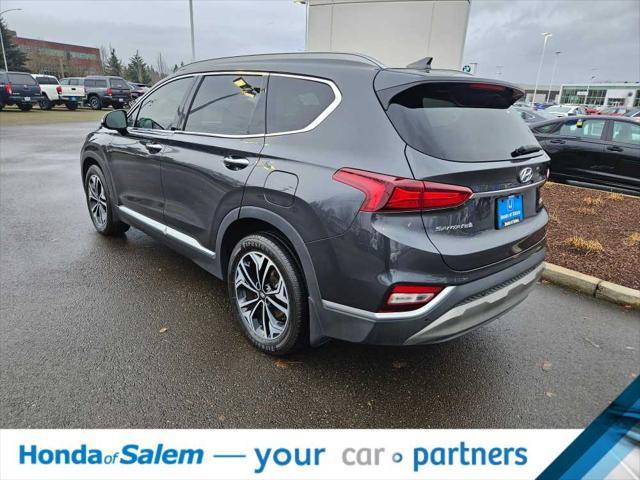 used 2020 Hyundai Santa Fe car, priced at $21,995