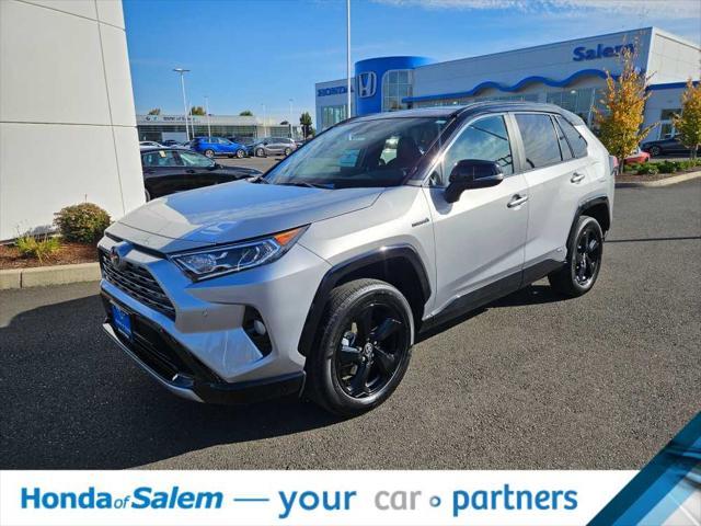 used 2021 Toyota RAV4 Hybrid car, priced at $37,495