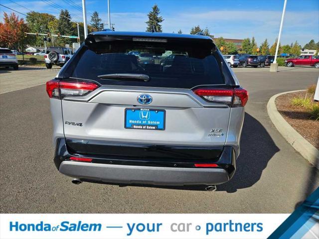 used 2021 Toyota RAV4 Hybrid car, priced at $37,495