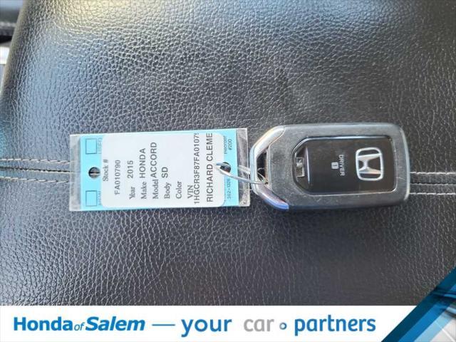 used 2015 Honda Accord car, priced at $10,995