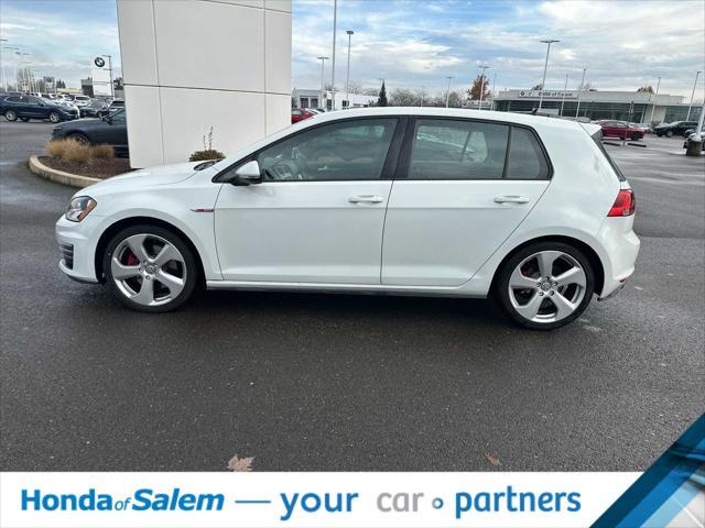 used 2016 Volkswagen Golf GTI car, priced at $17,995