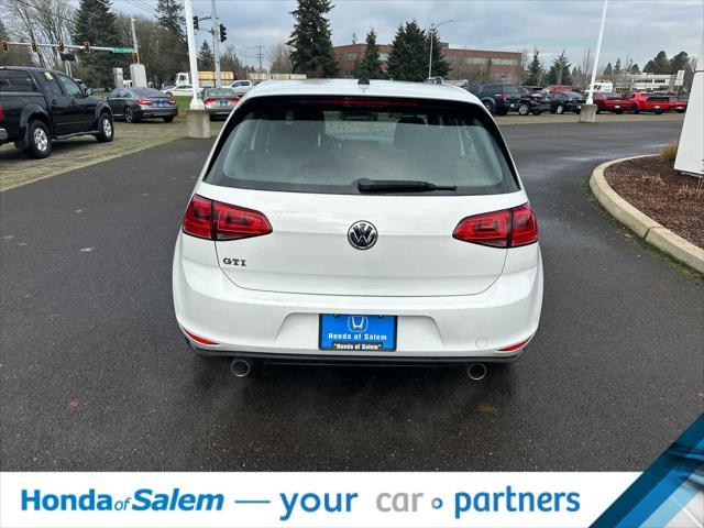 used 2016 Volkswagen Golf GTI car, priced at $17,995