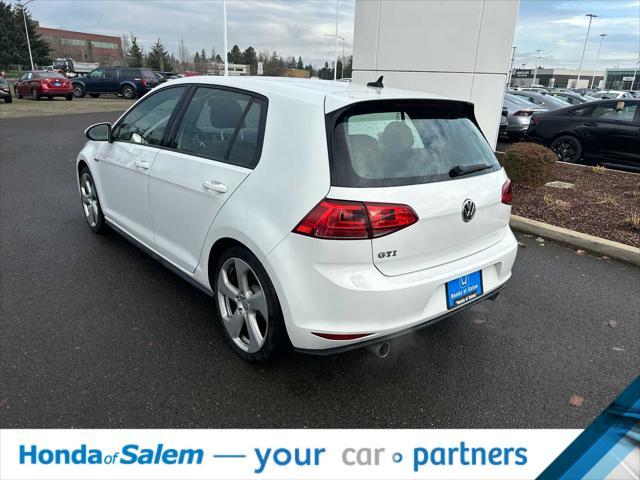 used 2016 Volkswagen Golf GTI car, priced at $17,995