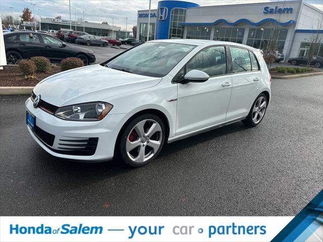 used 2016 Volkswagen Golf GTI car, priced at $17,995