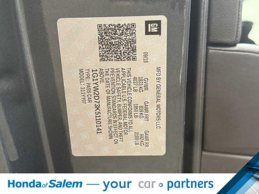 used 2019 Chevrolet Corvette car, priced at $60,988