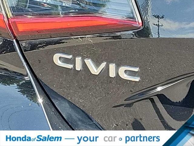 used 2022 Honda Civic car, priced at $28,495