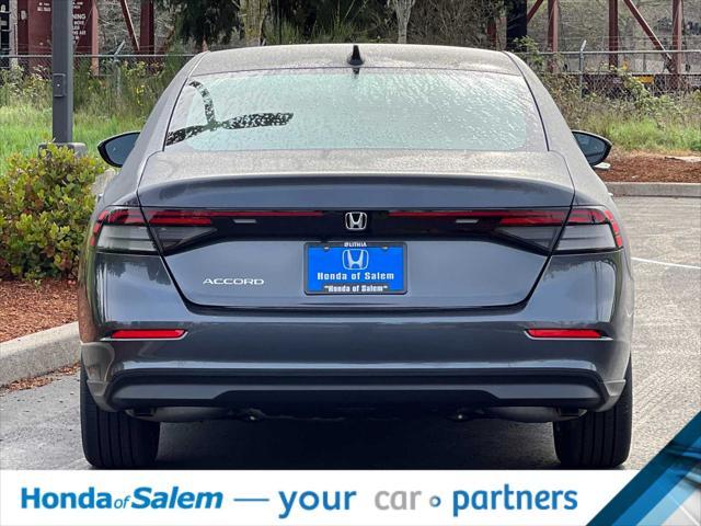 new 2025 Honda Accord car, priced at $31,710