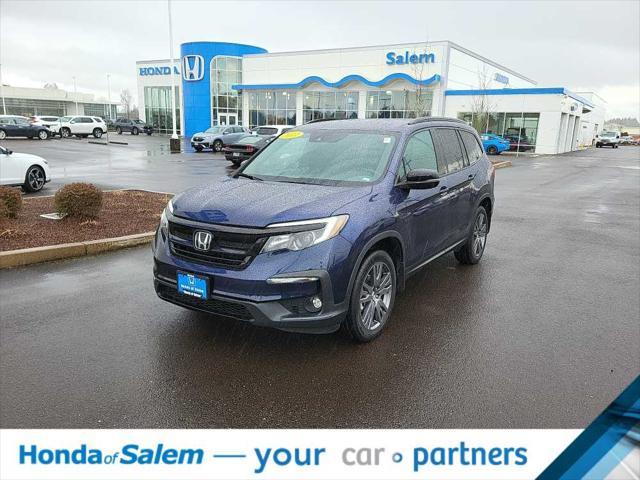 used 2022 Honda Pilot car, priced at $28,995