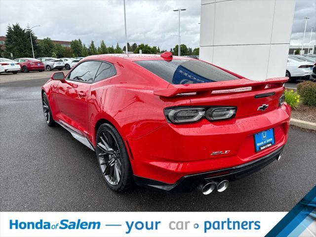 used 2021 Chevrolet Camaro car, priced at $70,995