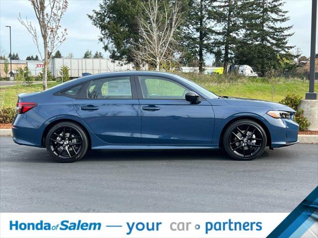 new 2025 Honda Civic Hybrid car, priced at $30,555
