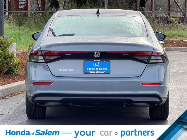 new 2025 Honda Accord car, priced at $32,165