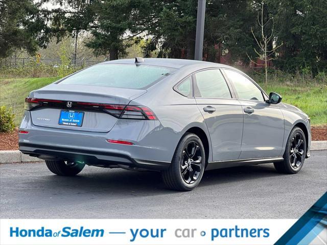 new 2025 Honda Accord car, priced at $32,165