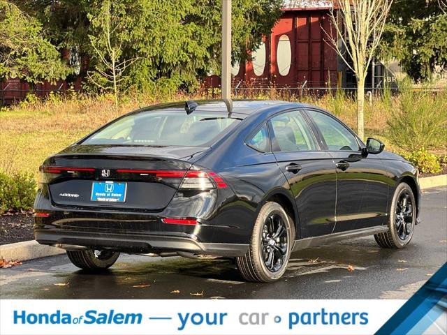 new 2025 Honda Accord car, priced at $30,565