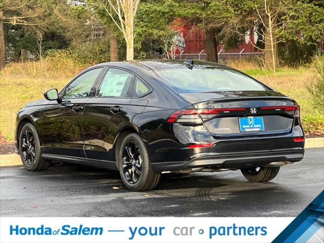 new 2025 Honda Accord car, priced at $30,565