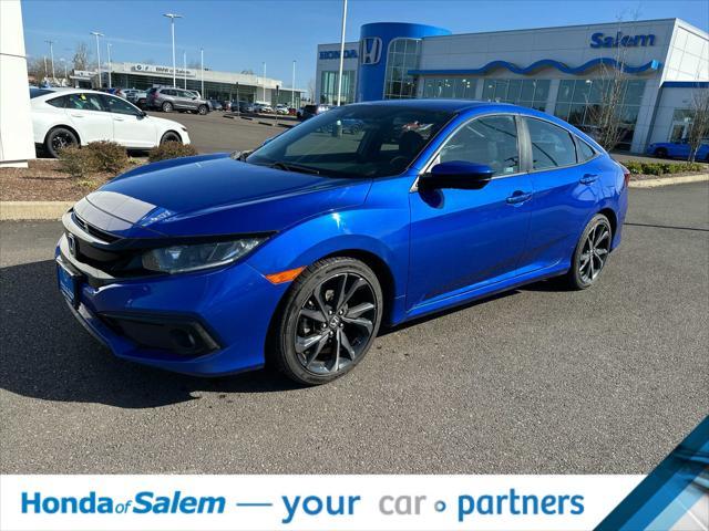 used 2020 Honda Civic car, priced at $18,995