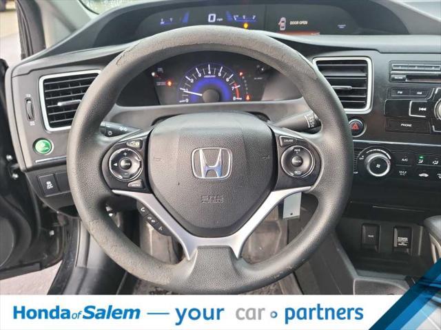 used 2015 Honda Civic car, priced at $12,995