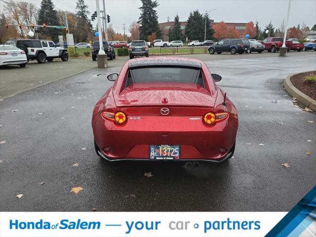 used 2021 Mazda MX-5 Miata RF car, priced at $29,995