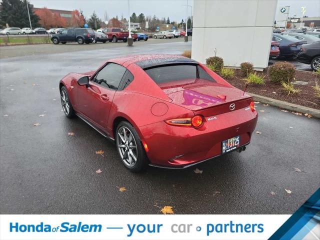 used 2021 Mazda MX-5 Miata RF car, priced at $29,995