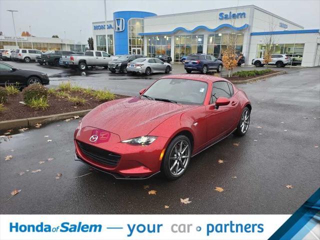 used 2021 Mazda MX-5 Miata RF car, priced at $29,995