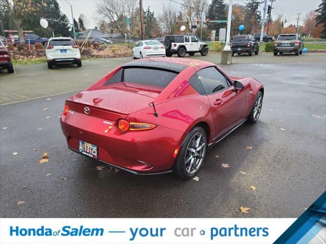 used 2021 Mazda MX-5 Miata RF car, priced at $29,995