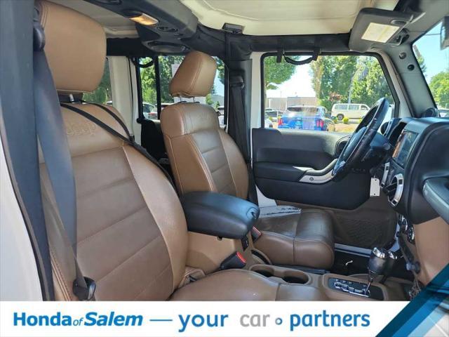 used 2012 Jeep Wrangler Unlimited car, priced at $17,995