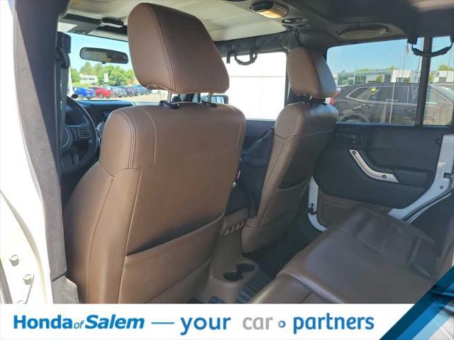 used 2012 Jeep Wrangler Unlimited car, priced at $17,995