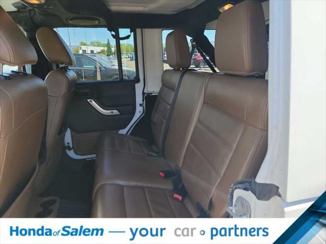 used 2012 Jeep Wrangler Unlimited car, priced at $17,995