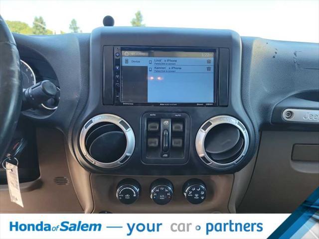 used 2012 Jeep Wrangler Unlimited car, priced at $17,995