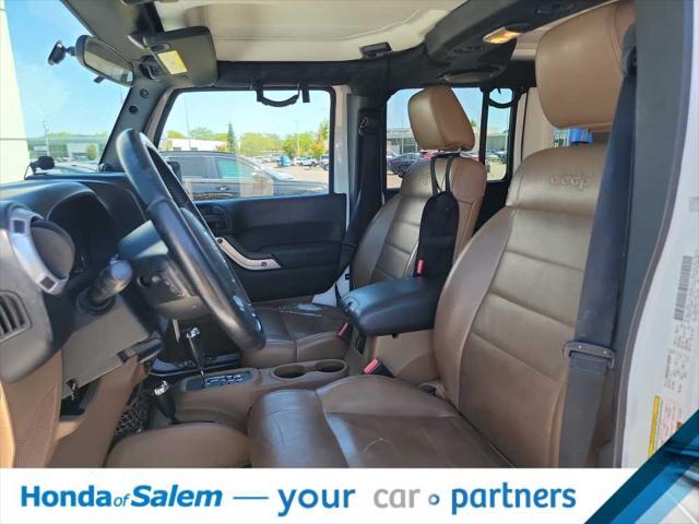used 2012 Jeep Wrangler Unlimited car, priced at $17,995