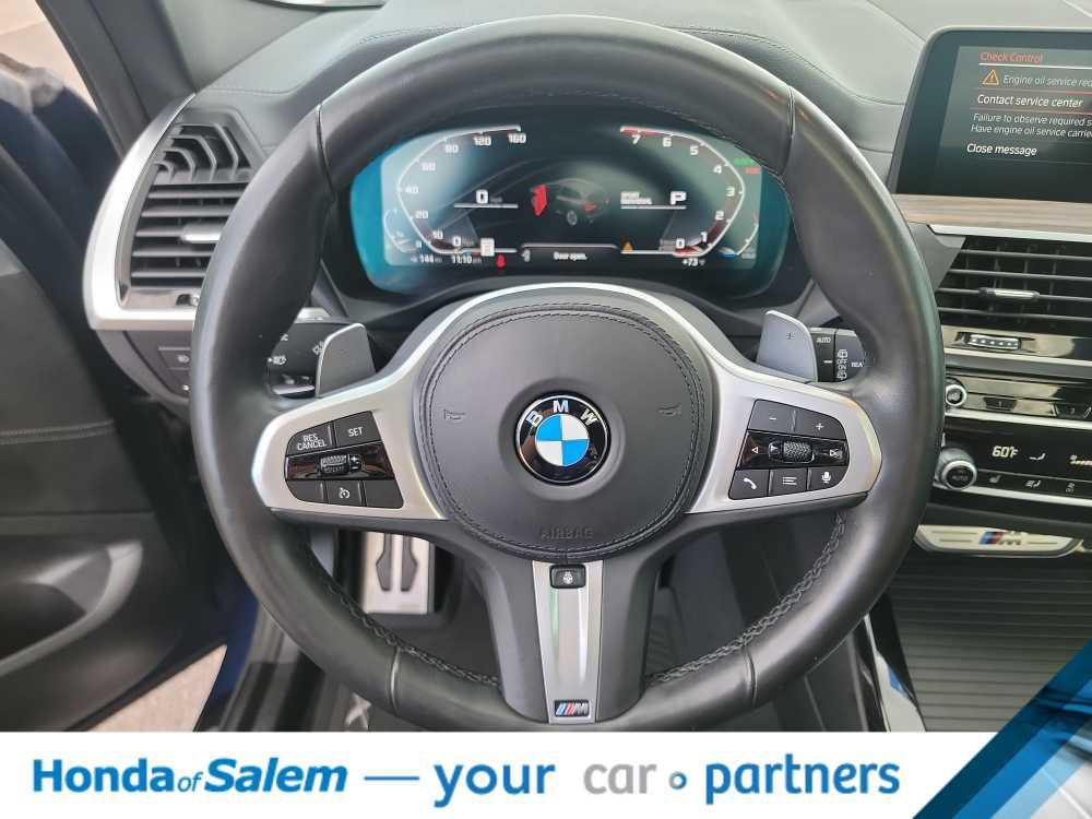used 2021 BMW X3 car, priced at $32,495