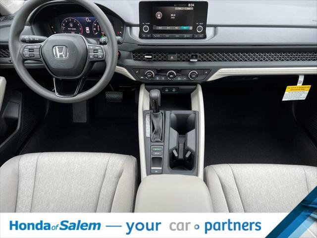 new 2025 Honda Accord car, priced at $31,710