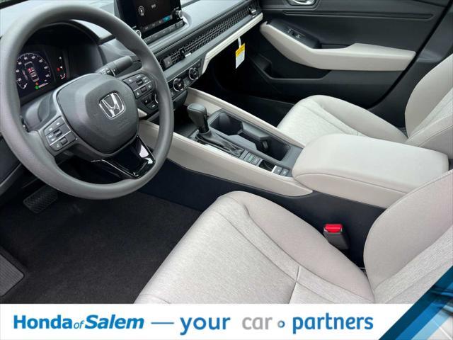 new 2025 Honda Accord car, priced at $31,710