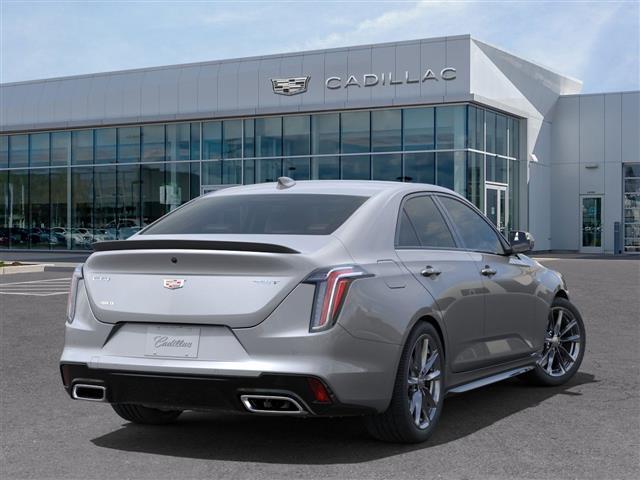 new 2025 Cadillac CT4 car, priced at $45,556