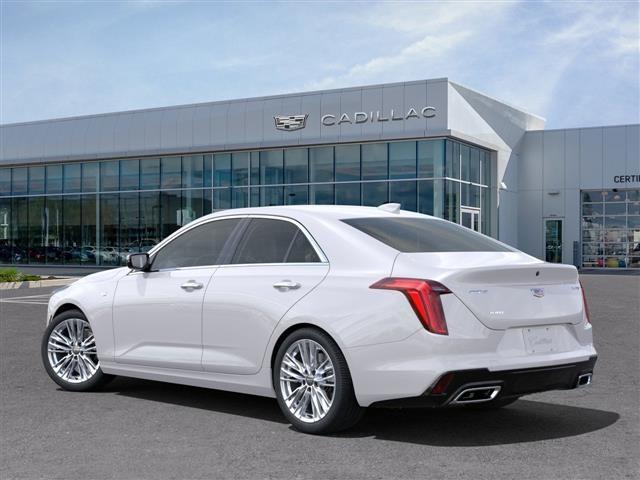 new 2025 Cadillac CT4 car, priced at $47,145