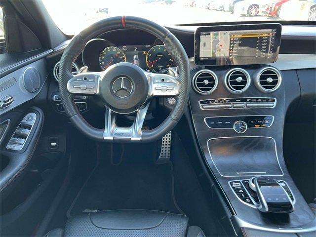 used 2019 Mercedes-Benz AMG C 43 car, priced at $31,575