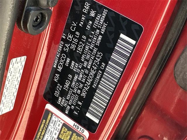 used 2022 Kia Rio car, priced at $12,495