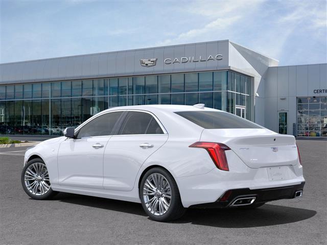 new 2025 Cadillac CT4 car, priced at $43,357