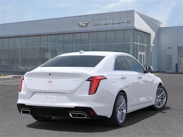 new 2025 Cadillac CT4 car, priced at $44,357