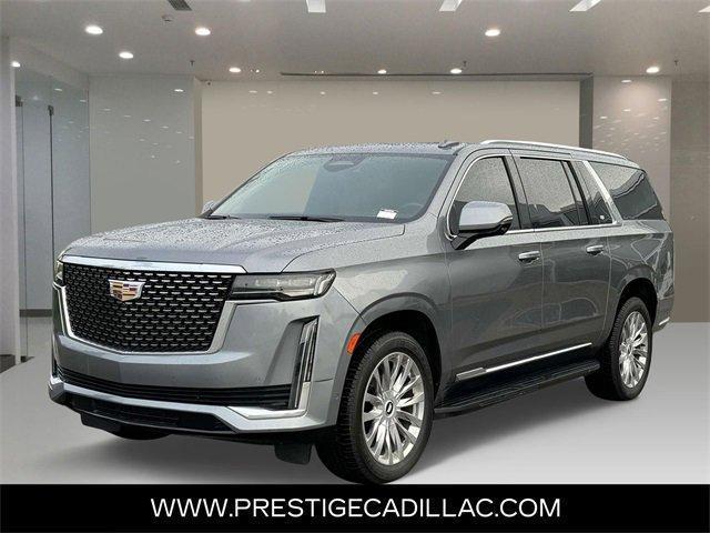 used 2021 Cadillac Escalade ESV car, priced at $53,045