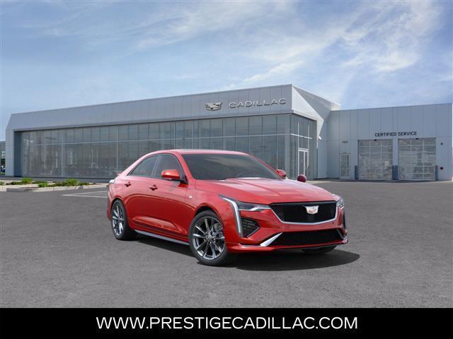 new 2025 Cadillac CT4 car, priced at $44,813